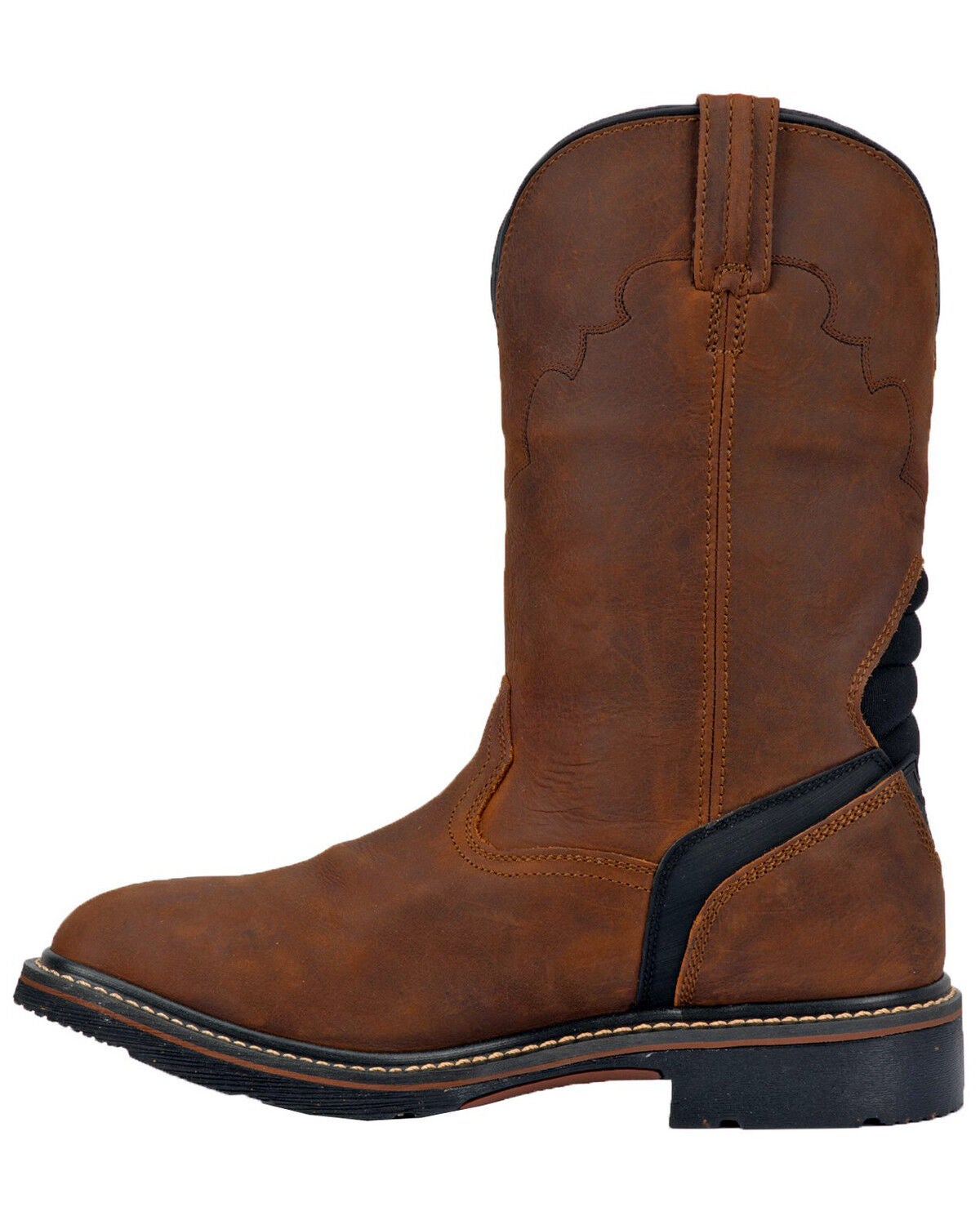 dan post steel toe work boots