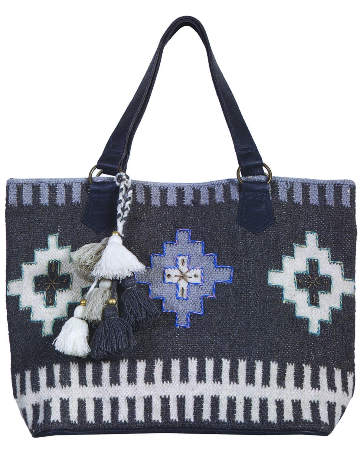 Scully Women's Southwestern Woven Handbag, Multi, hi-res