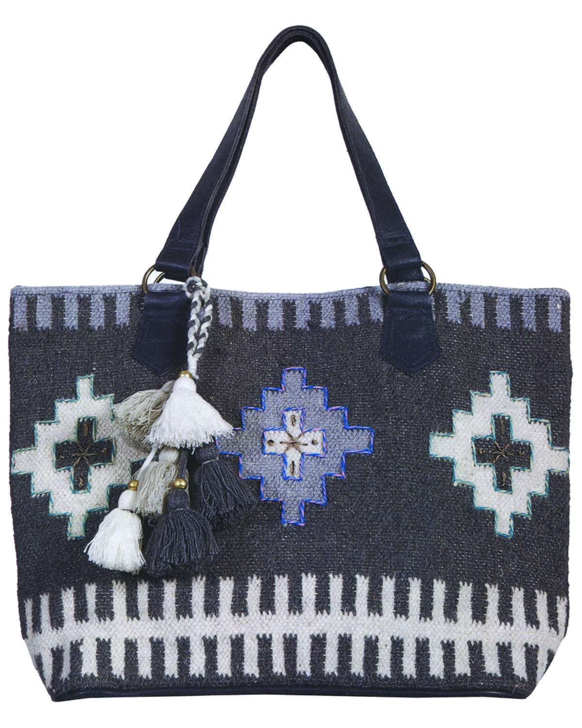 Image #1 - Scully Women's Southwestern Woven Handbag, Multi, hi-res