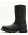 Image #3 - Hawx Men's 11" Industrial Wellington Work Boots - Composite Toe, Black, hi-res