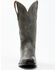 Image #4 - El Dorado Men's 13" Distressed Western Boots - Square Toe, Grey, hi-res