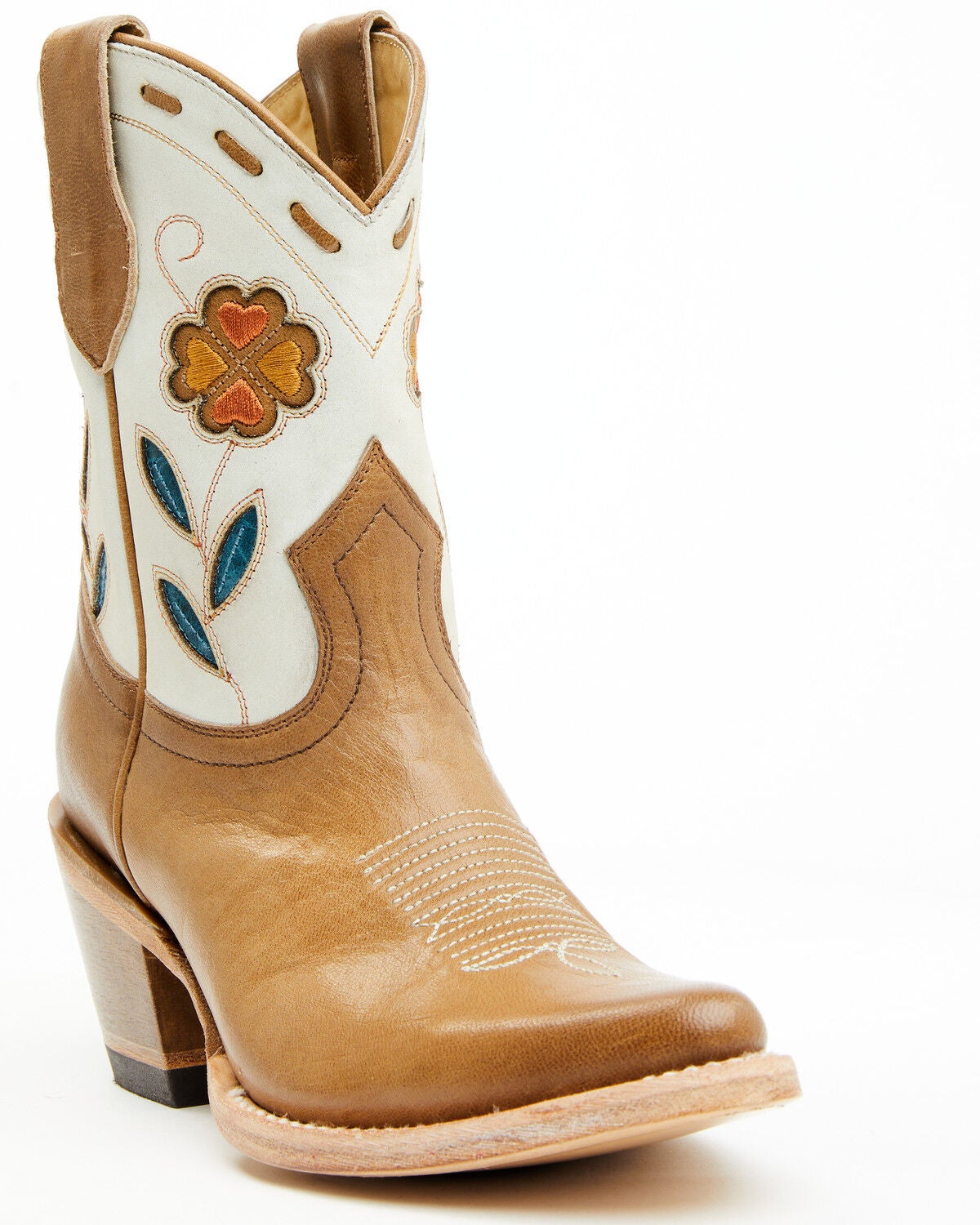 Idyllwind Women's Runaway Western Booties - Round Toe, Tan, hi-res