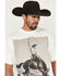 Image #2 - Diamond Cross Ranch Men's Graffiti Short Sleeve Graphic T-Shirt, White, hi-res