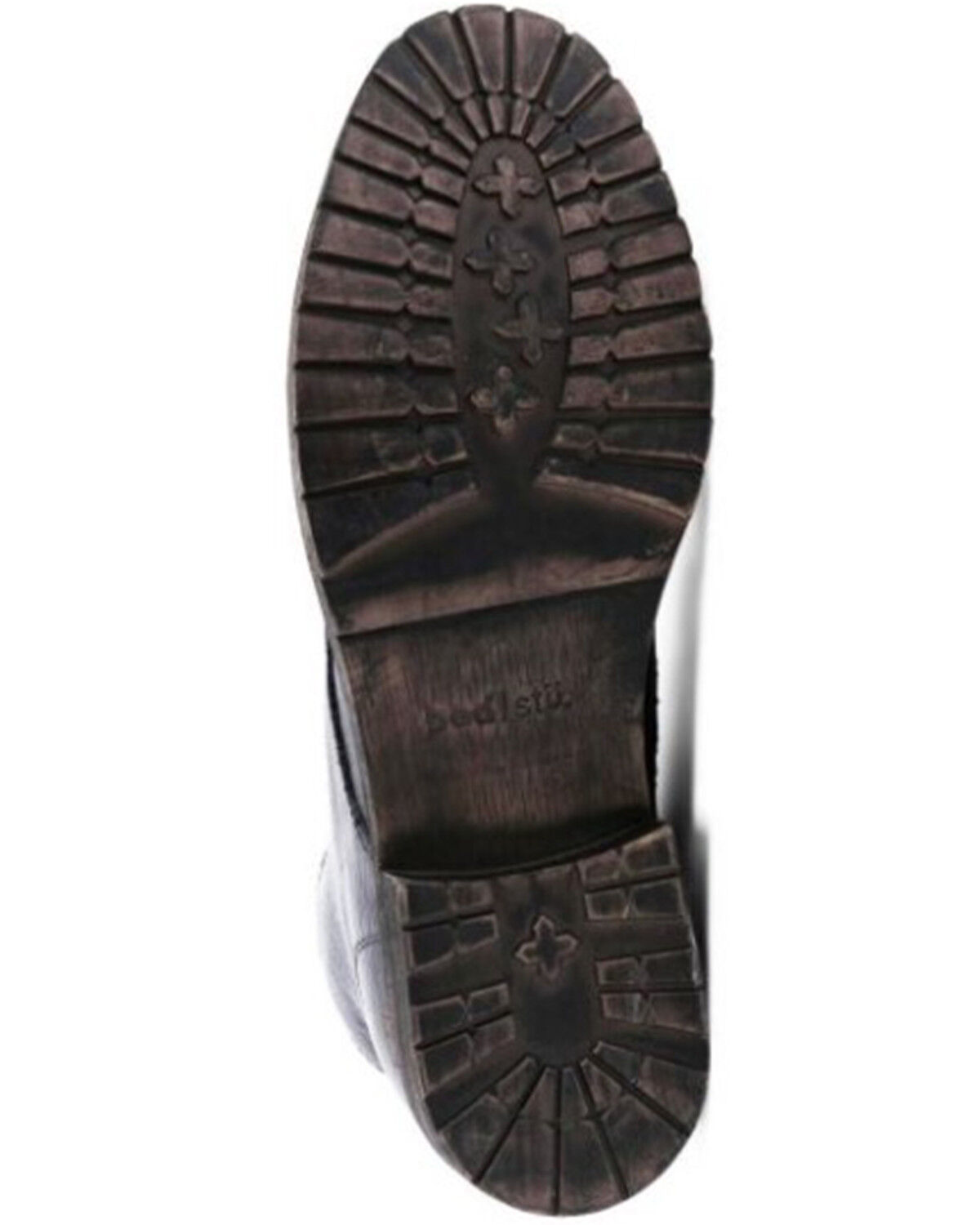 Image #3 - Bed Stu Men's Curtis II Leather Lace-Up Casual Boot - Round Toe, Dark Grey, hi-res