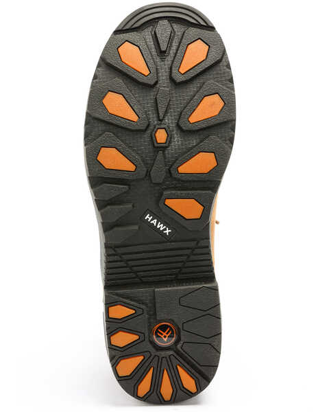 Image #7 - Hawx Men's Lace To Toe Hiker Boots - Composite Toe, Brown, hi-res