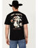 Image #1 - Riot Society Men's Guitar Girl Fiesta Til Death Short Sleeve Graphic T-Shirt, Black, hi-res