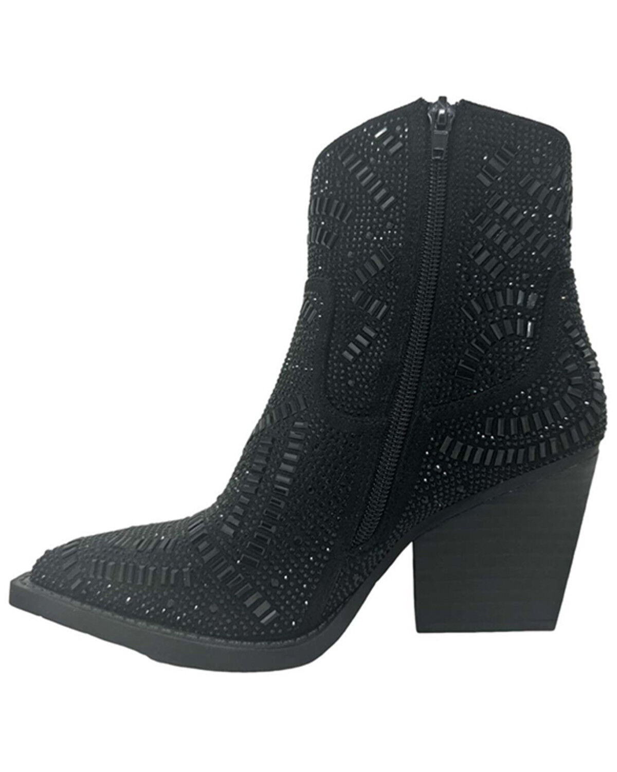 Image #2 - Very G Women's Maze Fashion Booties - Snip Toe, Black, hi-res