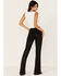 Image #3 - 7 For All Mankind Women's High Rise Coated Slim Bootcut Jeans, Black, hi-res