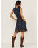 Image #5 - Idyllwind Women's Queens Lane Star Print Wrap Fringe Mini Dress, Navy, hi-res