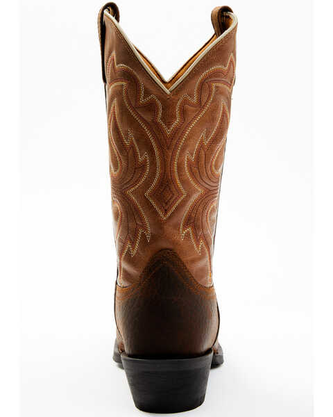 Image #5 - Laredo Men's Mckinney Western Boots - Square Toe, Brown, hi-res