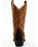 Image #5 - Laredo Men's Mckinney Western Boots - Square Toe, Brown, hi-res