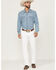 Image #1 - Cody James Men's Blanco Slim Straight Stretch Denim Jeans, White, hi-res