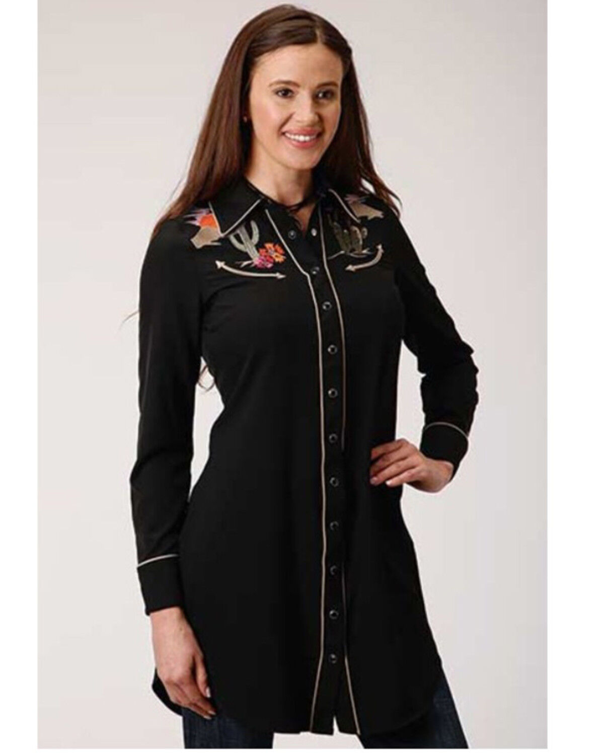 Long sleeve western dress Clearance