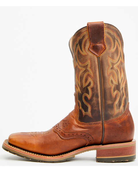 Image #3 - Double H Men's 11" Domestic I.C.E™ Western Performance Boots - Broad Square Toe, Brown, hi-res