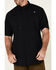 Image #3 - Ariat Men's Black Tek Solid Button Short Sleeve Western Shirt , Black, hi-res