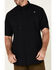 Ariat Men's Black Tek Solid Button Short Sleeve Western Shirt , Black, hi-res