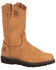 Georgia Boot Men's Farm and Ranch Wellington Boots - Round Toe, Tan, hi-res