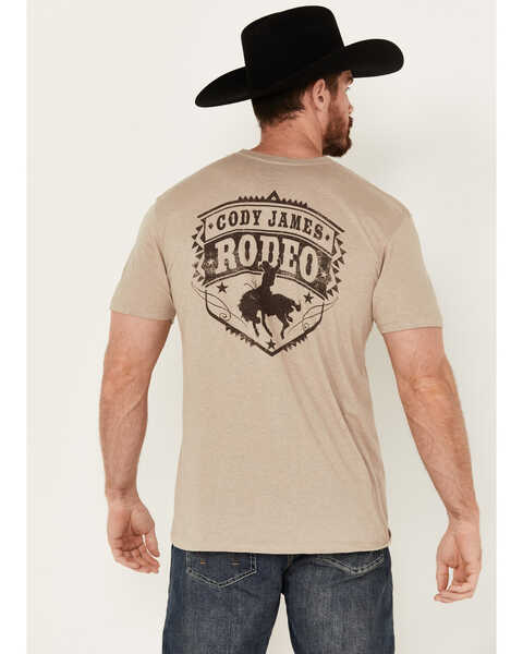 Image #4 - Cody James Men's Southwest Short Sleeve Graphic T-Shirt, Tan, hi-res