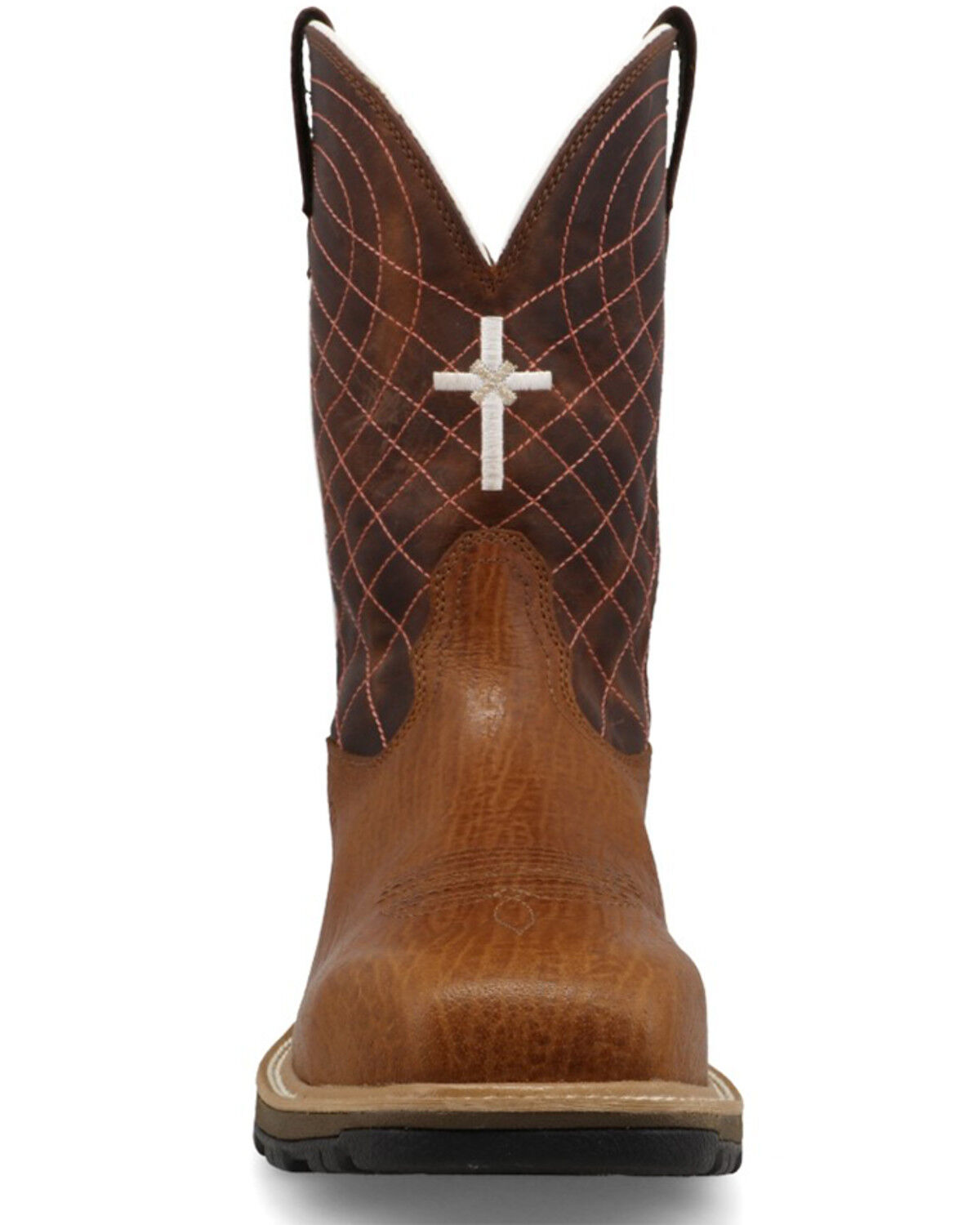 Image #4 - Twisted X Men's 11" UltraLite X™ Work Boots - Composite Toe, Brown, hi-res
