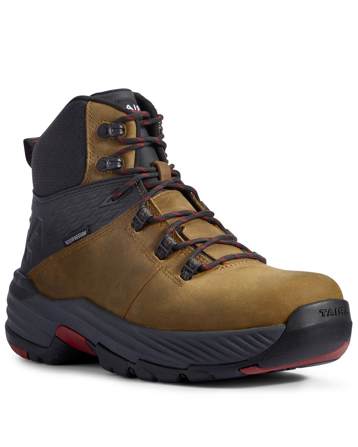 Ariat Men's 360 Stryker Work Boots - Soft Toe, Brown, hi-res