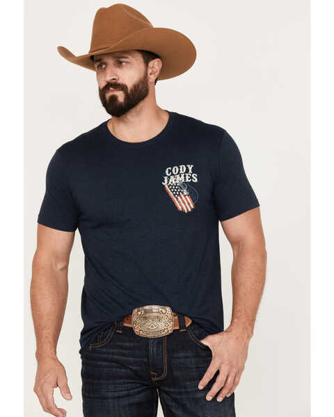 Cody James Men's Heal Your Soul Short Sleeve Graphic T-Shirt, Navy, hi-res