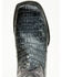 Image #6 - Corral Men's Exotic Caiman Western Boots - Broad Square Toe, Black, hi-res