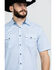 Image #5 - Cody James Men's Arrow Dot Geo Print Short Sleeve Western Shirt , , hi-res