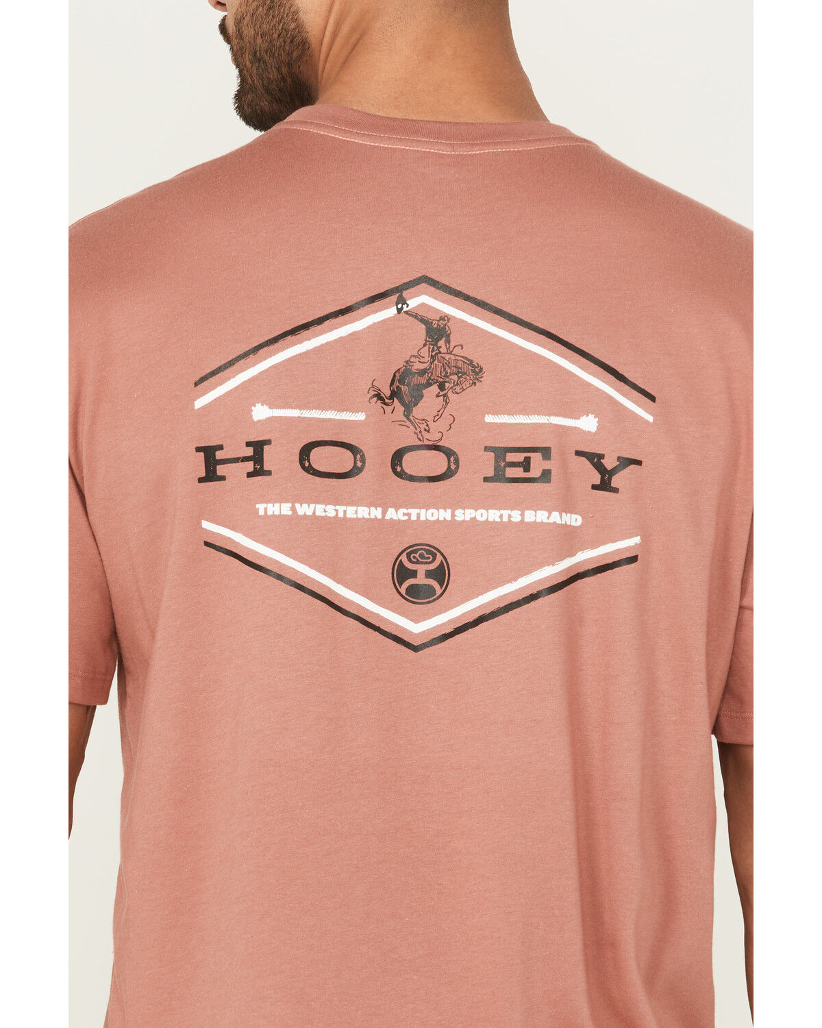 Image #3 - Hooey Men's Mountains Short Sleeve Graphic T-Shirt, Rust Copper, hi-res