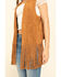 Image #4 - Vocal Women's Studded Fringe Vest , Camel, hi-res