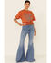 American Highway Women's Cowboy Love Affair Graphic Short Sleeve Tee , Rust Copper, hi-res