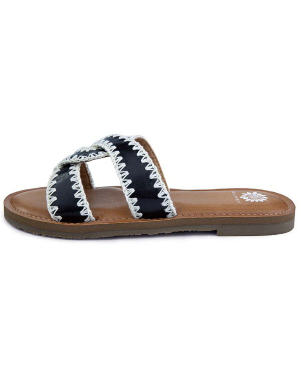 Image #2 - Yellow Box Women's Dandie Sandals, Black, hi-res