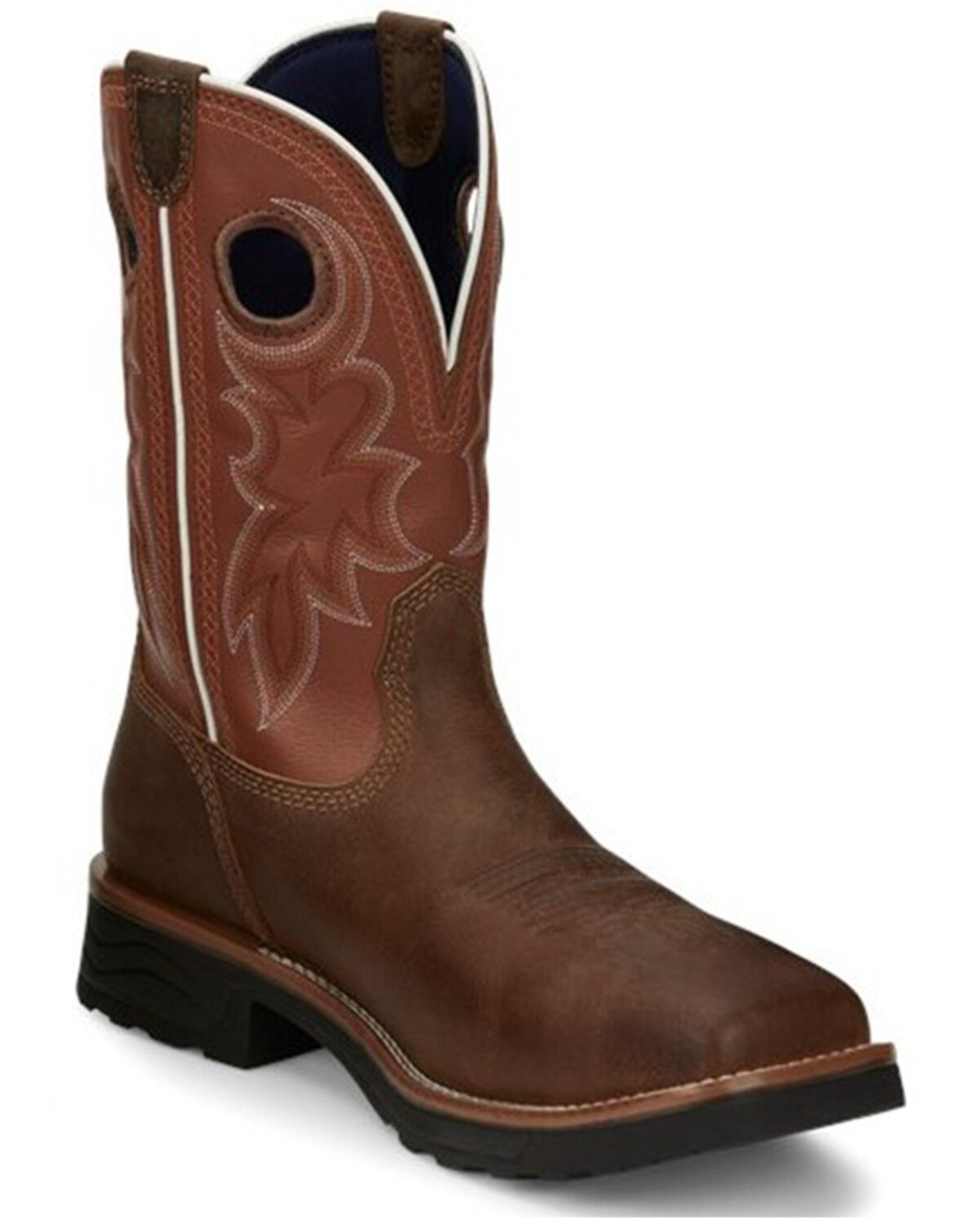 Image #1 - Tony Lama Men's 3R Fireball Waterproof Work Boot - Composite Toe, Tan, hi-res