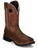 Image #1 - Tony Lama Men's 3R Fireball Waterproof Work Boot - Composite Toe, Tan, hi-res