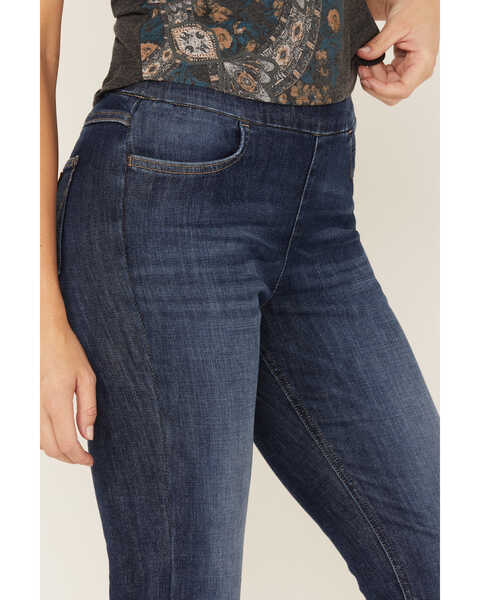 Wrangler Retro Women's Medium Wash High Rise Pull On Norah Bootcut Jeans |  Sheplers