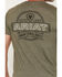 Image #4 - Ariat Men's Boot Barn Exclusive Logo Short Sleeve Graphic T-Shirt, Olive, hi-res