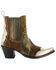 Image #2 - Yippee Ki Yay by Old Gringo Women's Veneta Western Booties - Snip Toe, Red/gold, hi-res