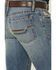 Image #4 - Cinch Men's Ian Medium Wash Slim Bootcut Rigid Denim Jeans, Indigo, hi-res