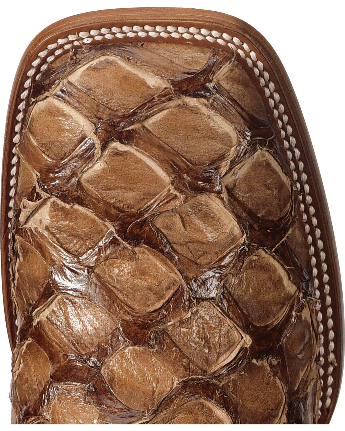 Image #6 - Cody James Men's Pirarucu Exotic Boots - Broad Square Toe, Brown, hi-res