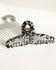 Image #4 - Shyanne Women's Animal Print Fabric Claw Clip Set - 2 Piece, Black, hi-res