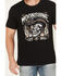 Image #3 - Moonshine Spirit&reg; Men's Let It Roll Short Sleeve Graphic T-Shirt, Black, hi-res