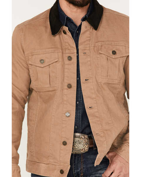 Image #3 - Cody James Men's Ozark Washed Rancher Jacket, Tan, hi-res