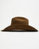 Image #3 - Serratelli Beaumont 6X Fur Felt Cowboy Hat, Brown, hi-res