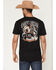 Image #1 - Cody James Men's Extreme Western Short Sleeve Graphic T-Shirt, Black, hi-res