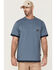 Image #1 - Hawx Men's Layered Work Pocket T-Shirt, Light Blue, hi-res