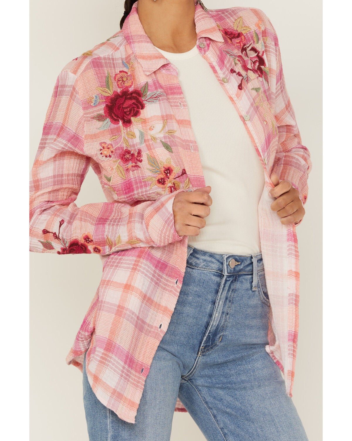 Johnny Was Women's Sonya Plaid 