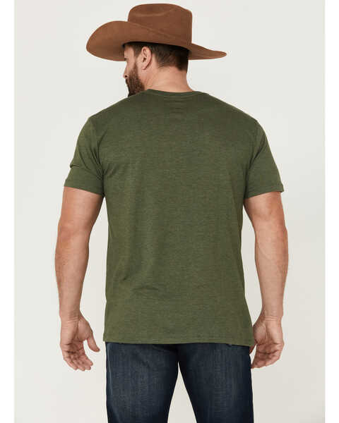 Image #4 - Cody James Men's Monument Valley Diamond Graphic Short Sleeve T-Shirt , Olive, hi-res