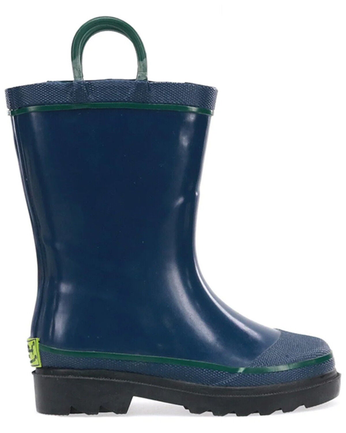 Image #2 - Western Chief Boys' Firechief 2 Rain Boots, Navy, hi-res