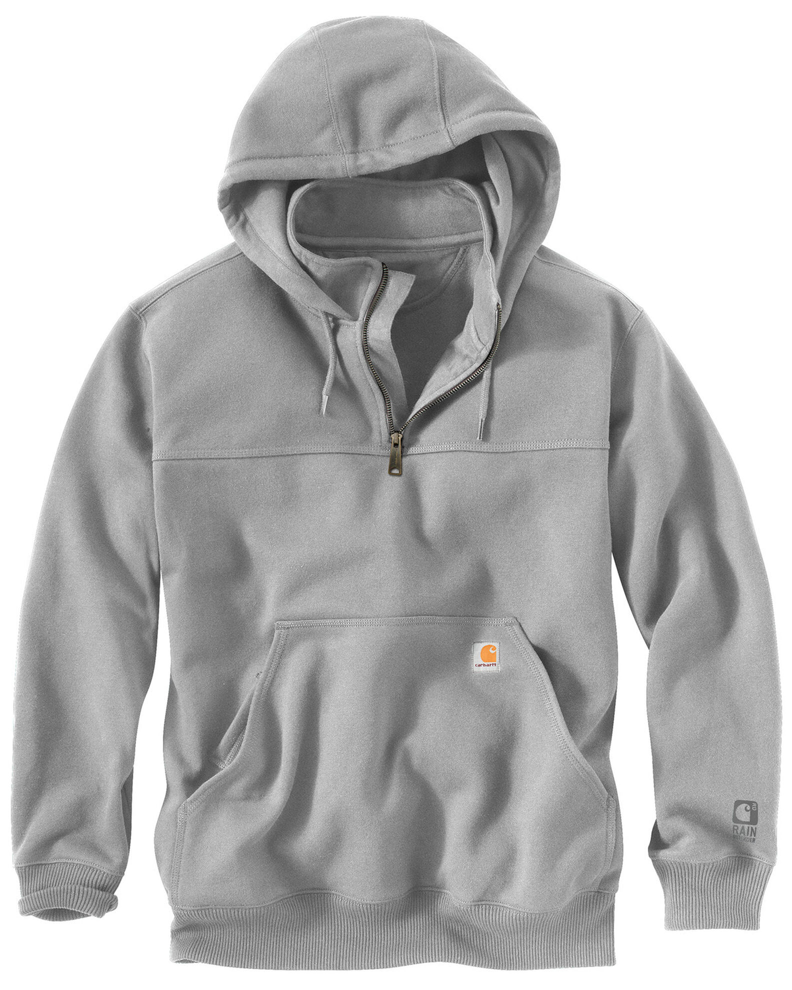 Men's rain defender paxton heavyweight hooded zip mock sweatshirt new arrivals