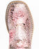 Shyanne Little Girls' Faux Leather Western Boots - Square Toe, Pink, hi-res