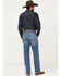 Image #3 - Cinch Men's Jessie Medium Wash Stretch Straight Denim Jeans, Indigo, hi-res